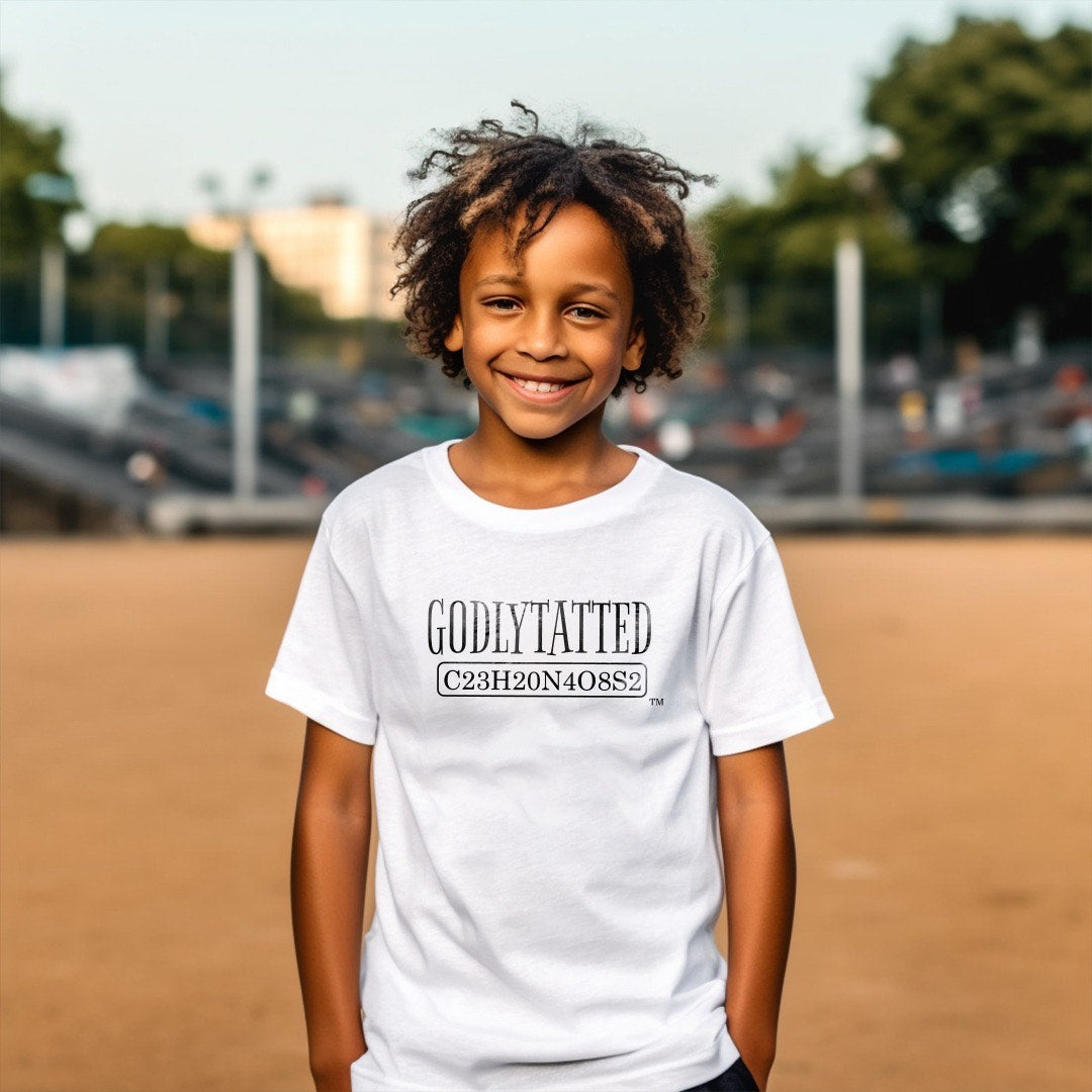 Kids T-Shirt (Black Lettering)