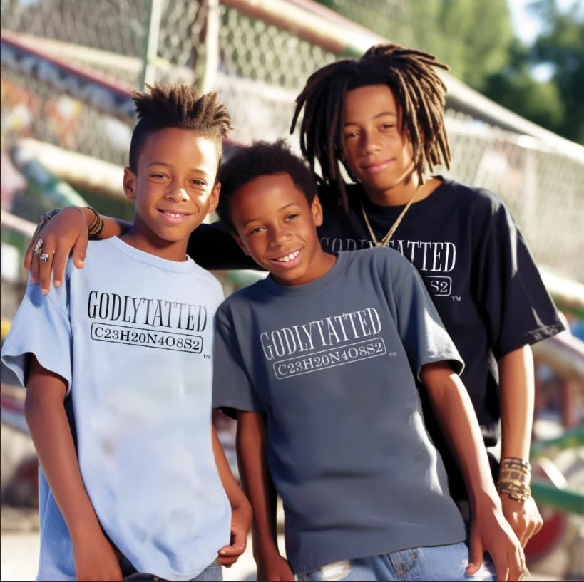 Kids T-Shirt (White Lettering)