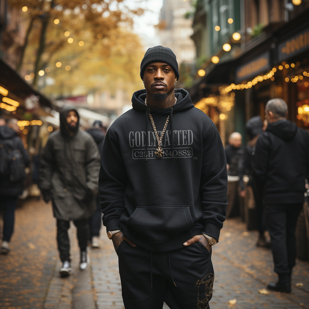 Godlytatted Premium Heavyweight Cross Grain Hoodie